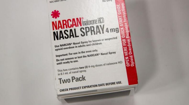 Narcan was used to save the life of a dog in Ohio last week, police said.
