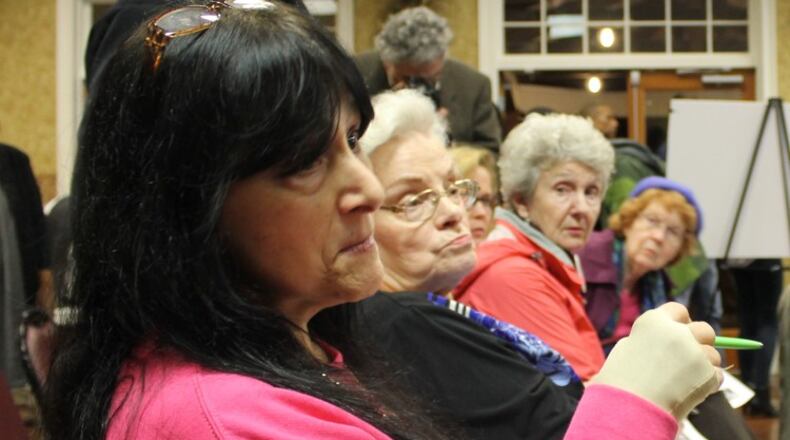 Nancy Farmer, second from left, has been elected the new Ward 3 Councilwoman for Powder Springs, receiving 60.24 percent of the vote. Her challenger was incumbent Councilwoman Nancy J. Hudson. AJC file photo