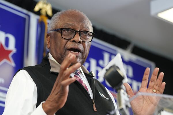 U.S. Rep. Jim Clyburn, D-S.C., announced his intent to seek an 18th U.S. House term last week. (Meg Kinnard/AP)