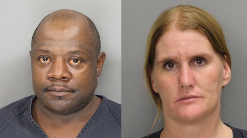 Darron Webb, left, and Danielle Holman