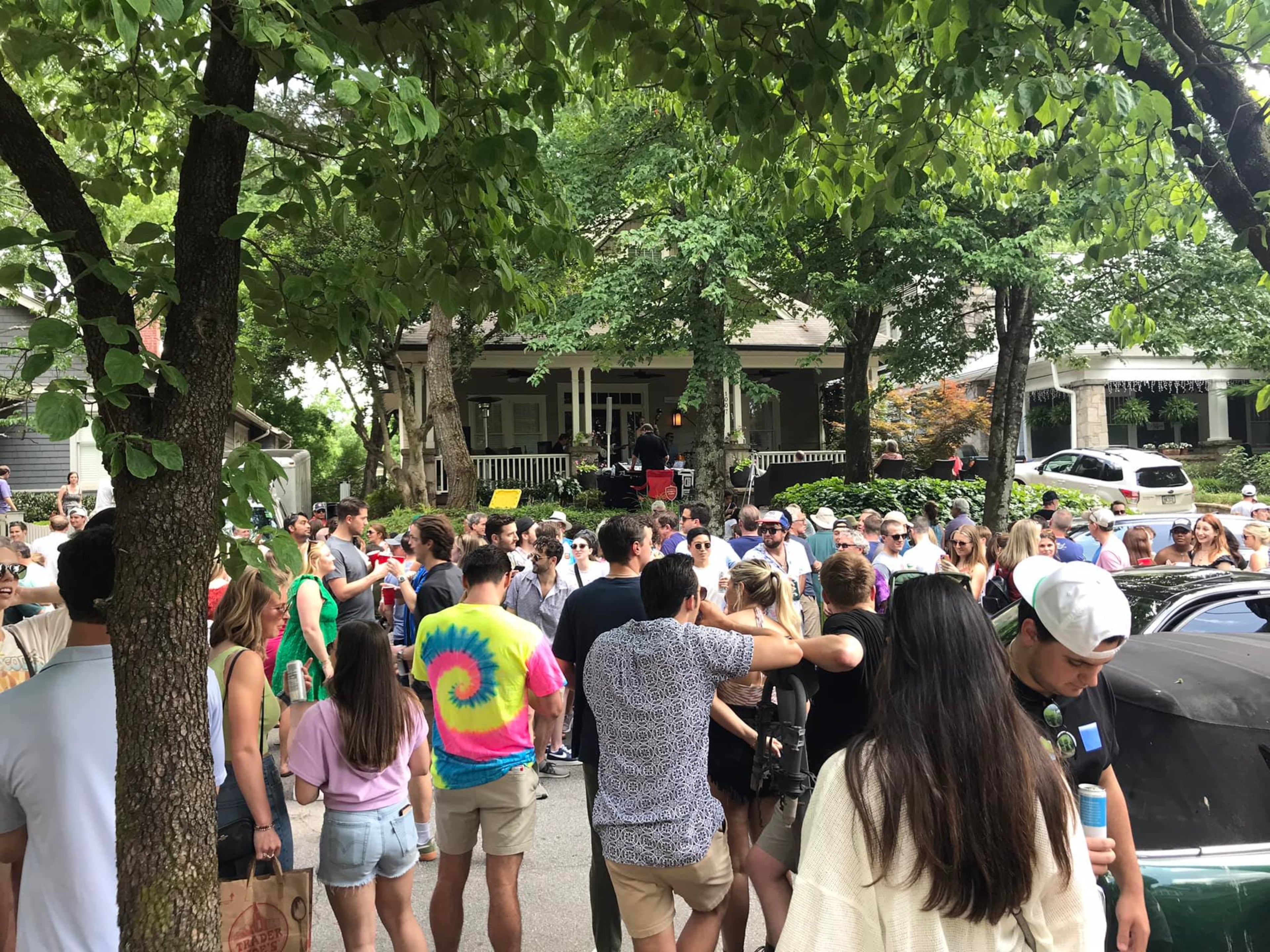 Oakhurst Porchfest will host nearly 200 musical performances on the Decatur neighborhood’s porches on Saturday. It's free to attend. (Photo courtesy of Oakhurst Porchfest)