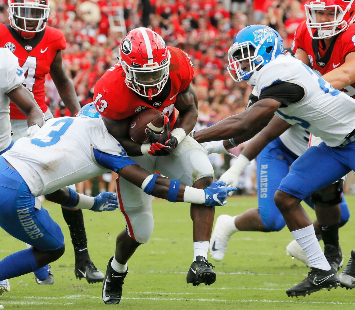 Photos: Bulldogs crush Middle Tennessee too