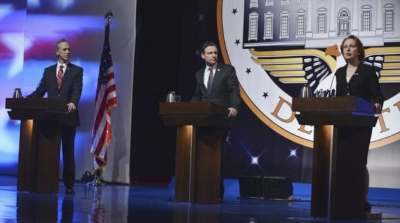 Did Sally Langston confess her sins on the debate stage? No. CREDIT: ABC