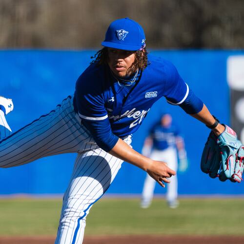 Senior Cole Roberts is healthy and ready to be the No. 1 starter in 2026 for the Georgia State baseball team. (Courtesy of Georgia State Athletics)