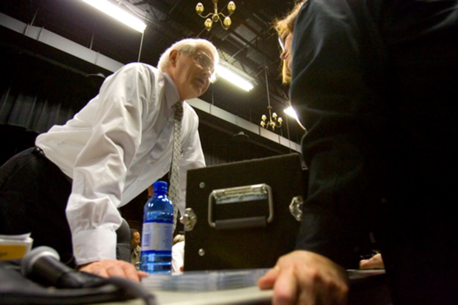 Backstage at the 'Atlanta Passion Play'