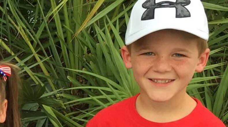 Brandon Varnes is described as 4 foot tall and weighing 50 to 60 pounds.Brandon was last seen wearing blue pants and a gray T-shirt with no shoes and carrying a box of snack cakes, according to the Putnam County Sheriff's Facebook page.