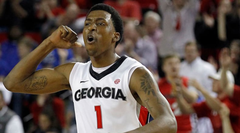 Kentavious Caldwell-Pope led Georgia and ranked second in the SEC in scoring at 18.5 points per game.