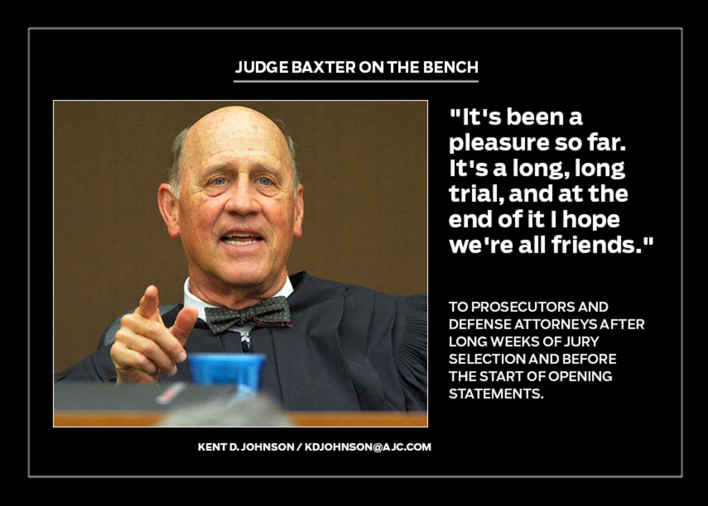 Judge Baxter on the bench