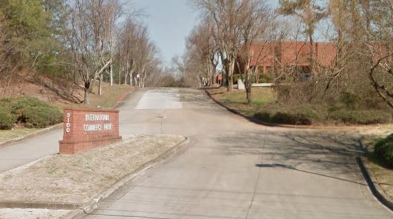 East Point moved city council meetings to the City Annex because it holds more people than the previous locale. Google Earth