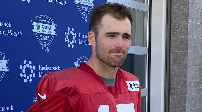 Former UGA quarterback Jake Fromm was signed to the Washington Commanders' practice squad Tuesday. (Pat Leonard/New York Daily News/TNS)