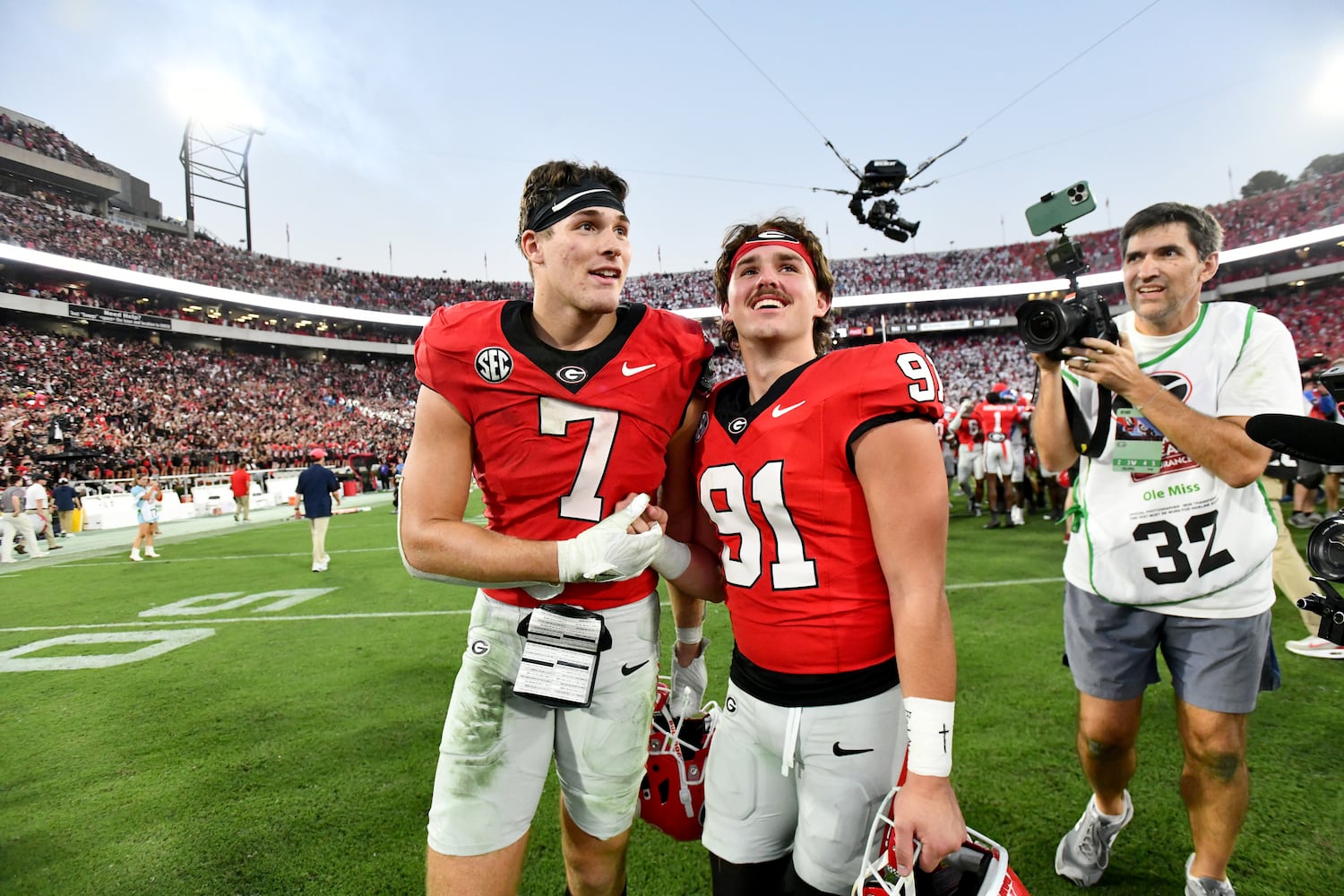 Georgia vs Ole Miss football