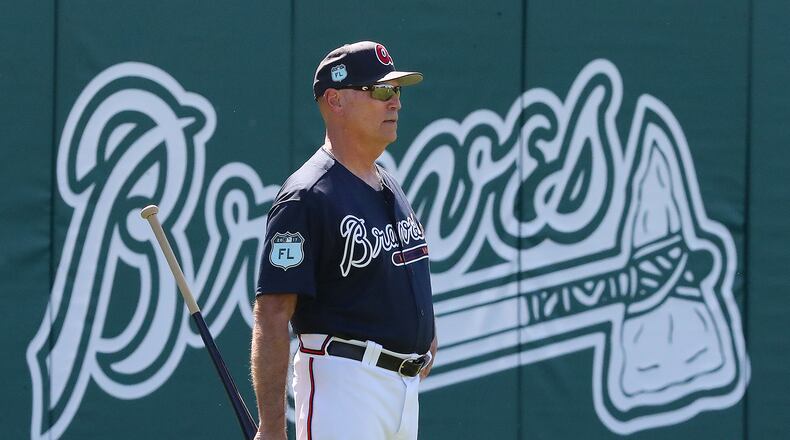 Braves manager Brian Snitker has some decisions to make with his starting rotation. Curtis Compton/ccompton@ajc.com