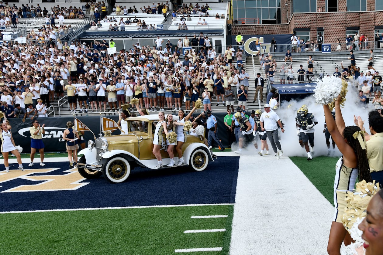 Georgia Tech’s 18 committed high school seniors are putting up big numbers this season. (Hyosub Shin/AJC)