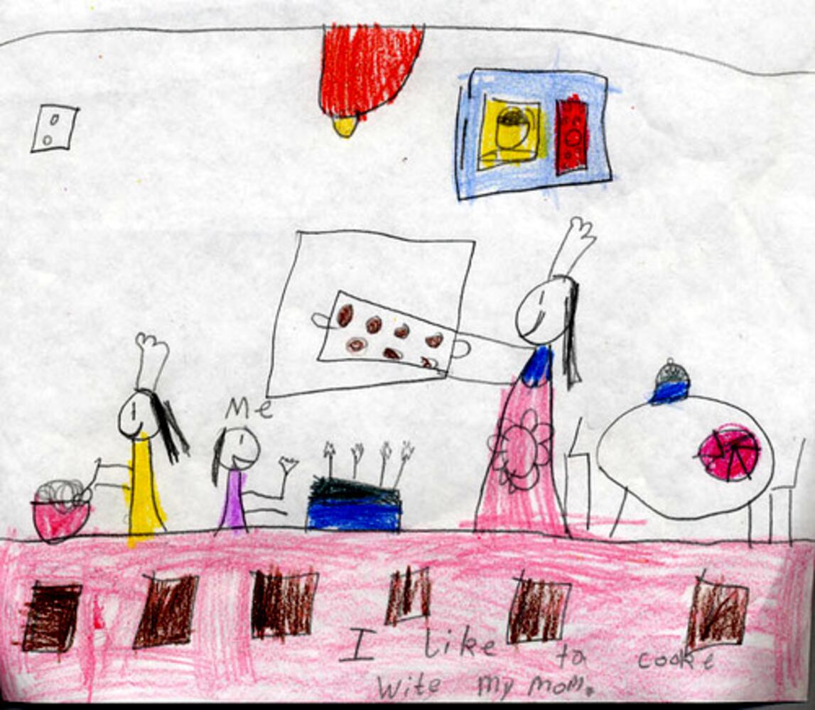 Gwinnett kids draw mom 6
