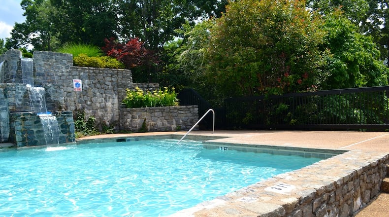 Barrington Hills, an apartment community in Peachtree Corners, recently celebrated the completion of a major remodeling project of its facilities. Courtesy Barrington Hills