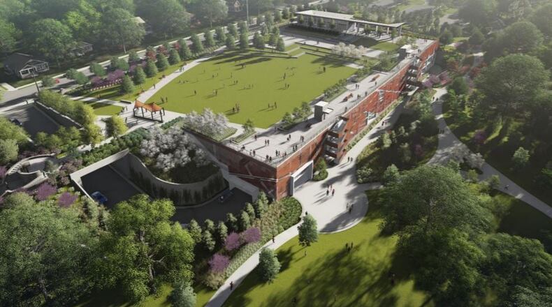 Rendering of the Grant Park Gateway.