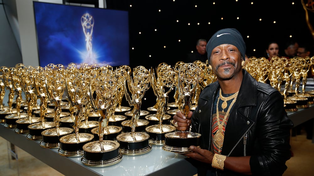 Comedian Katt Williams — pictured at the the 2018 Emmy Awards — defeated a lawsuit Friday that claimed he assaulted four women outside an Atlanta club in 2016. (Eric Jamison/AP 2018)