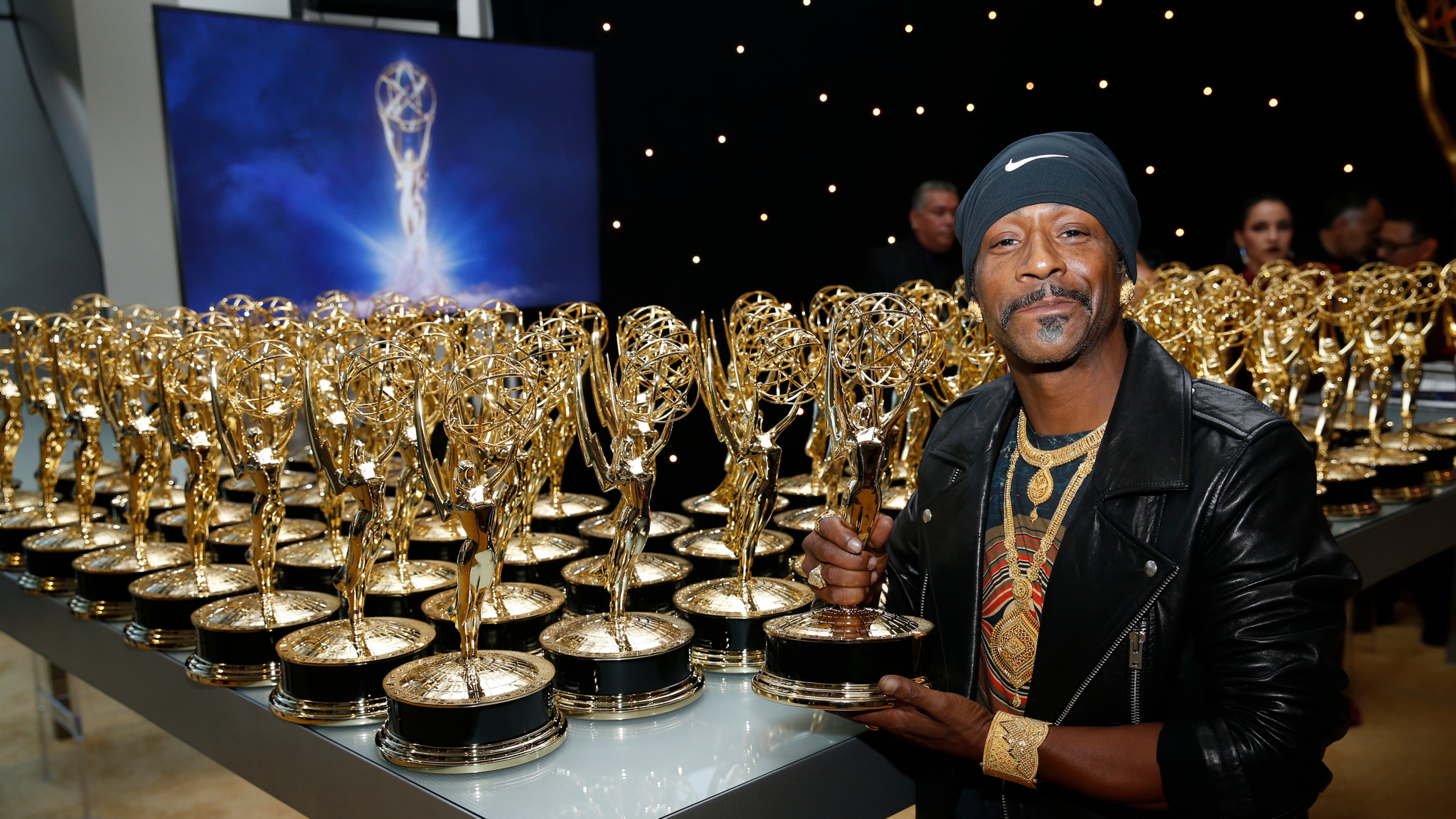 Katt Williams is pictured attending the 2018 Emmy Awards in Los Angeles. A Georgia attorney for four women claiming Williams assaulted them has been sanctioned for using fake legal arguments. (Eric Jamison/Invision for the Television Academy/AP)