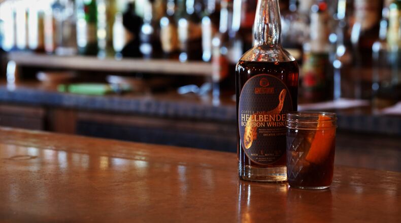 The Old Fashioned at Southbound uses Independent Distilling Co.'s new Hellbender bourbon. Photo by Julie Hunter Photography.