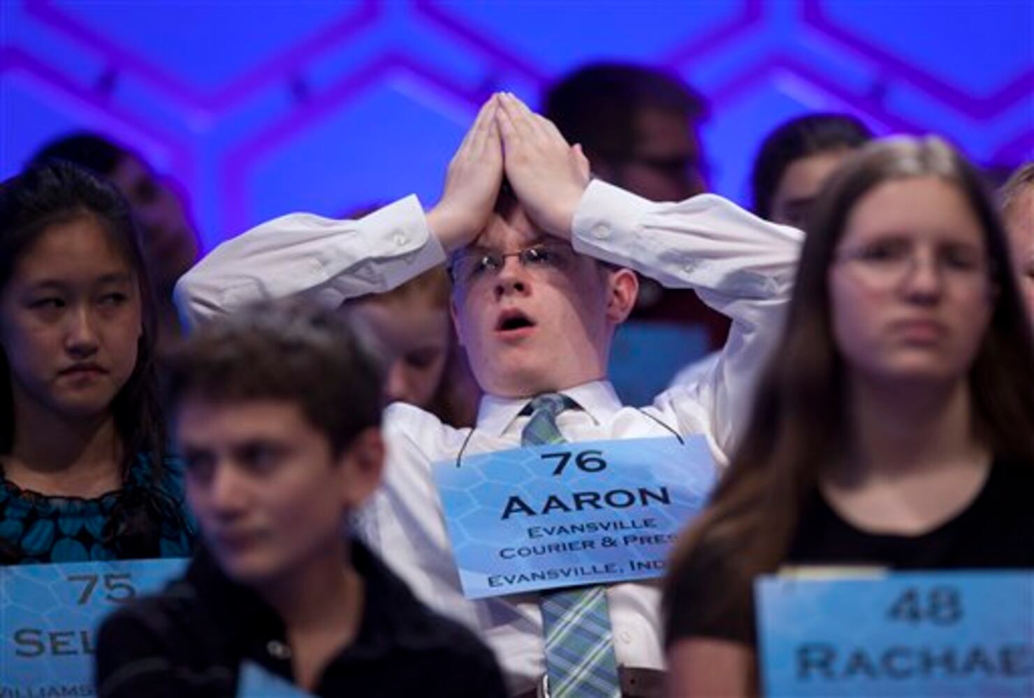 IMAGES: Wide range of emotions at National Spelling Bee