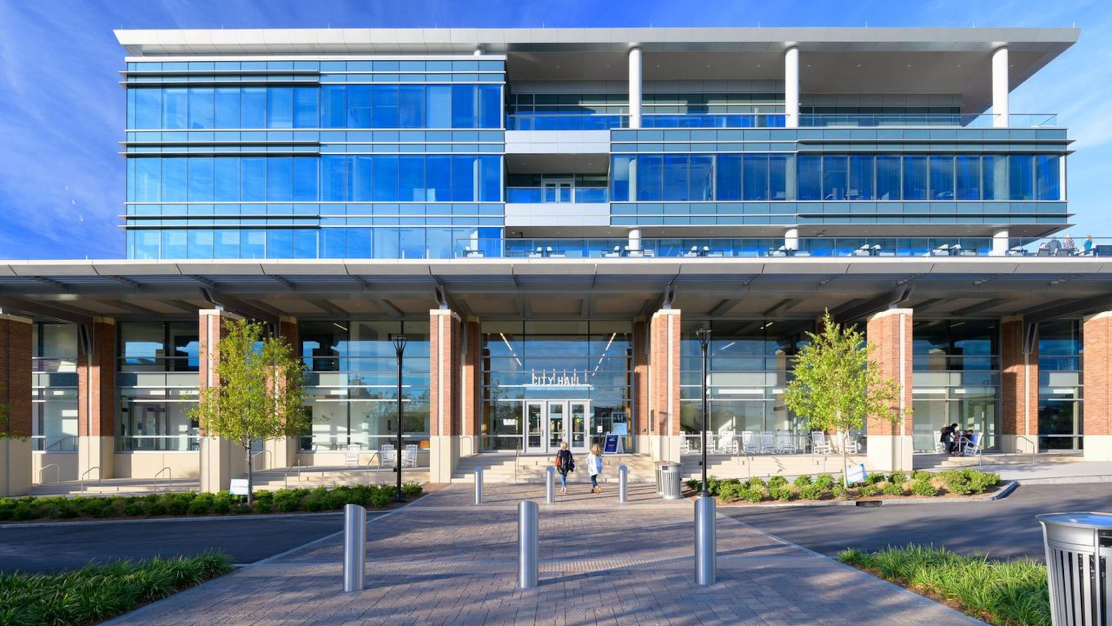 Sandy Springs City Hall. (Courtesy of city of Sandy Springs)
