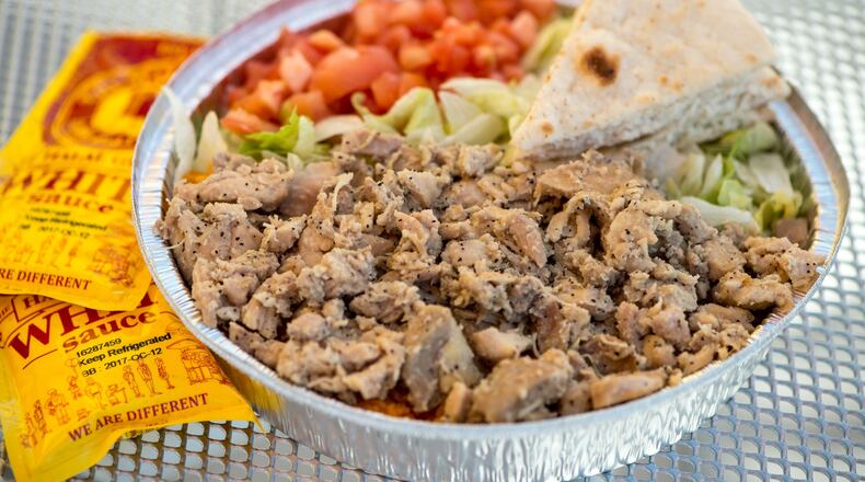 One of the new restaurants at Taste of Atlanta will be the Halal Guys, whose menu favorites include the Chicken Platter. CONTRIBUTED BY MIA YAKEL