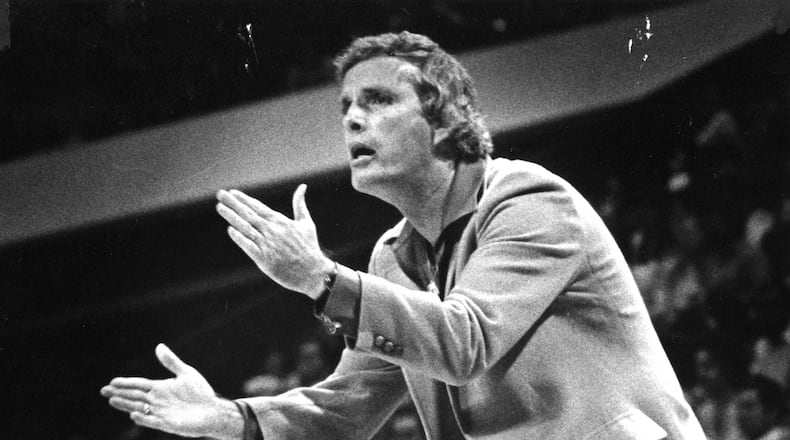 Hubie Brown coached the Hawks from 1976-1981. (AJC staff)