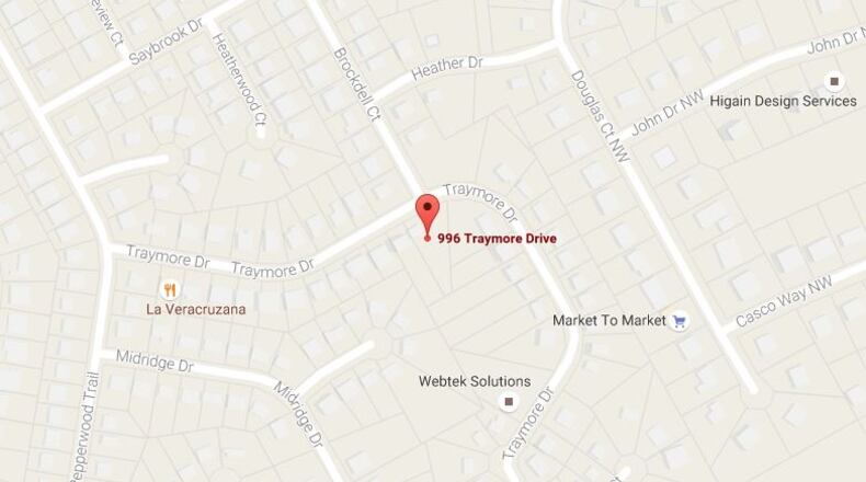 The spill orginated at a manhole on Traymore Drive just before 10 a.m. Friday, officials said.