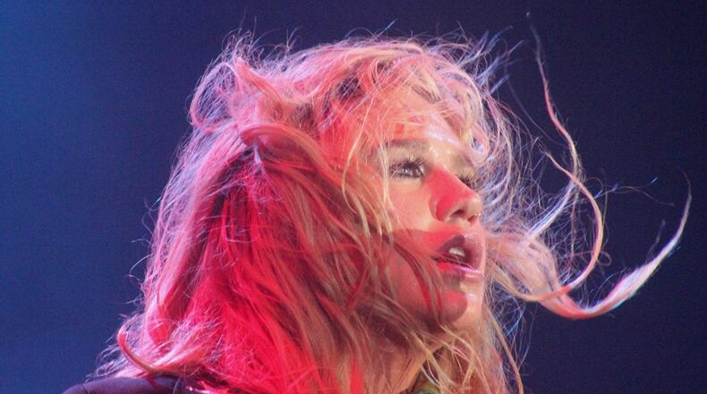 Kesha had a blast on stage at Music Midtown in 2016 and will return to Atlanta this fall. Photo: Melissa Ruggieri/AJC