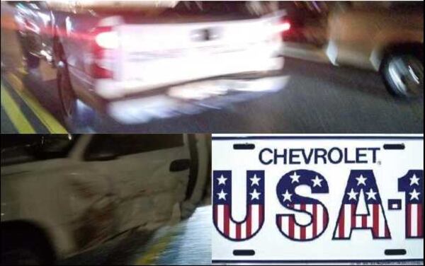 A witness sent these photos of the hit-and-run vehicle to Smyrna police.