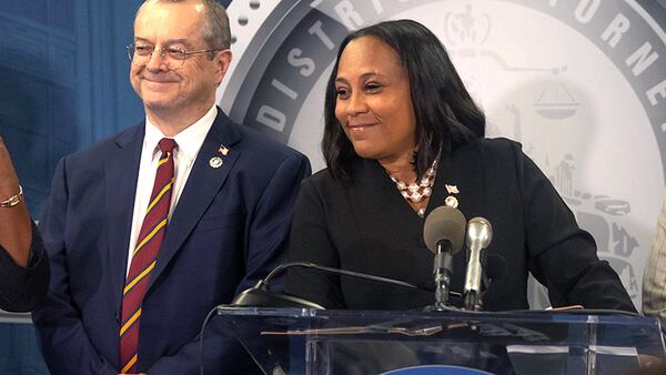 Fulton County District Attorney Fani Willis said in a legal filing Thursday refuting Republican activists who signed a certificate falsely claiming he won the 2020 election were simply echoing what Hawaii Democrats tried in 1960. (Michael Blackshire/Michael.blackshire@ajc.com)