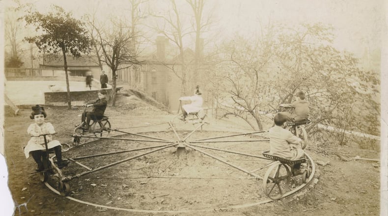 Children playing at the Hebrew Orphans’ Home in Atlanta circa 1910. (Photo Credit: Cuba Family Archives for Southern Jewish History, The Breman Museum)