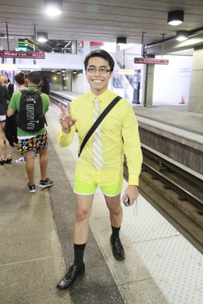 No Pants Subway Ride Atlanta 2013