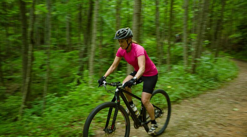 With its mixed terrain and track types, the Aska Adventure trail system up in Blue Ridge has a little something for everyone.
