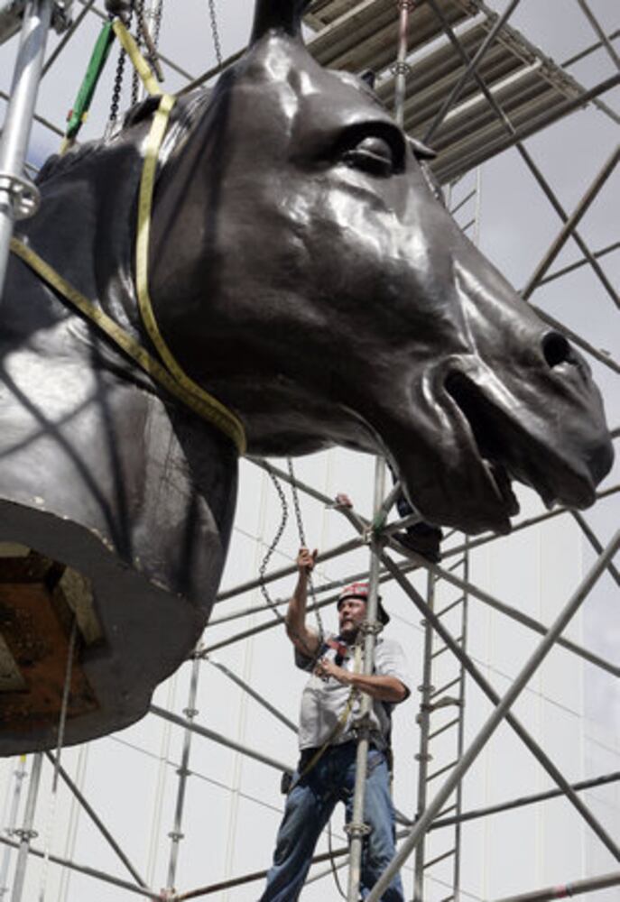 Da Vinci's Sforza Horse at the High