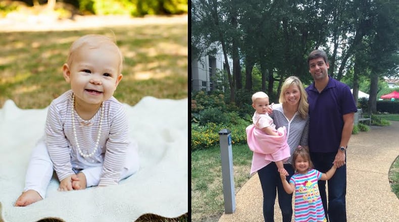 Reese Rivera (on the left) and the entire family on the right. SPECIAL from Jenn Hobby