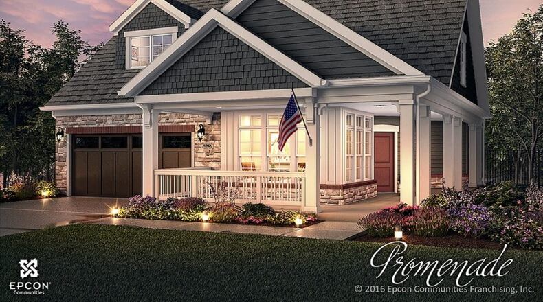 For senior citizens, ages 55 and older, a single-family subdivision of 37 houses will be built by Traton Homes at 1725 Stilesboro Road on 11 acres. (Courtesy of Traton Homes)