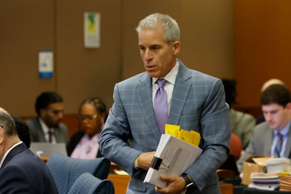 Defense attorney, Brian Steel has represented Young Thug for years, and his work on the case has bolstered his profile nationally. (Miguel Martinez / AJC)