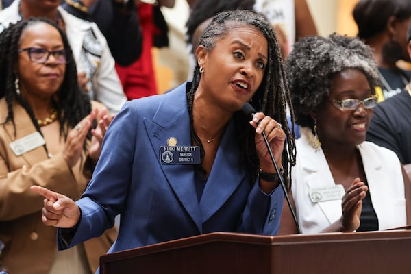 State Sen. Nikki Merritt, a Democrat from Grayson, is a guest today on the "Politically Georgia" show.