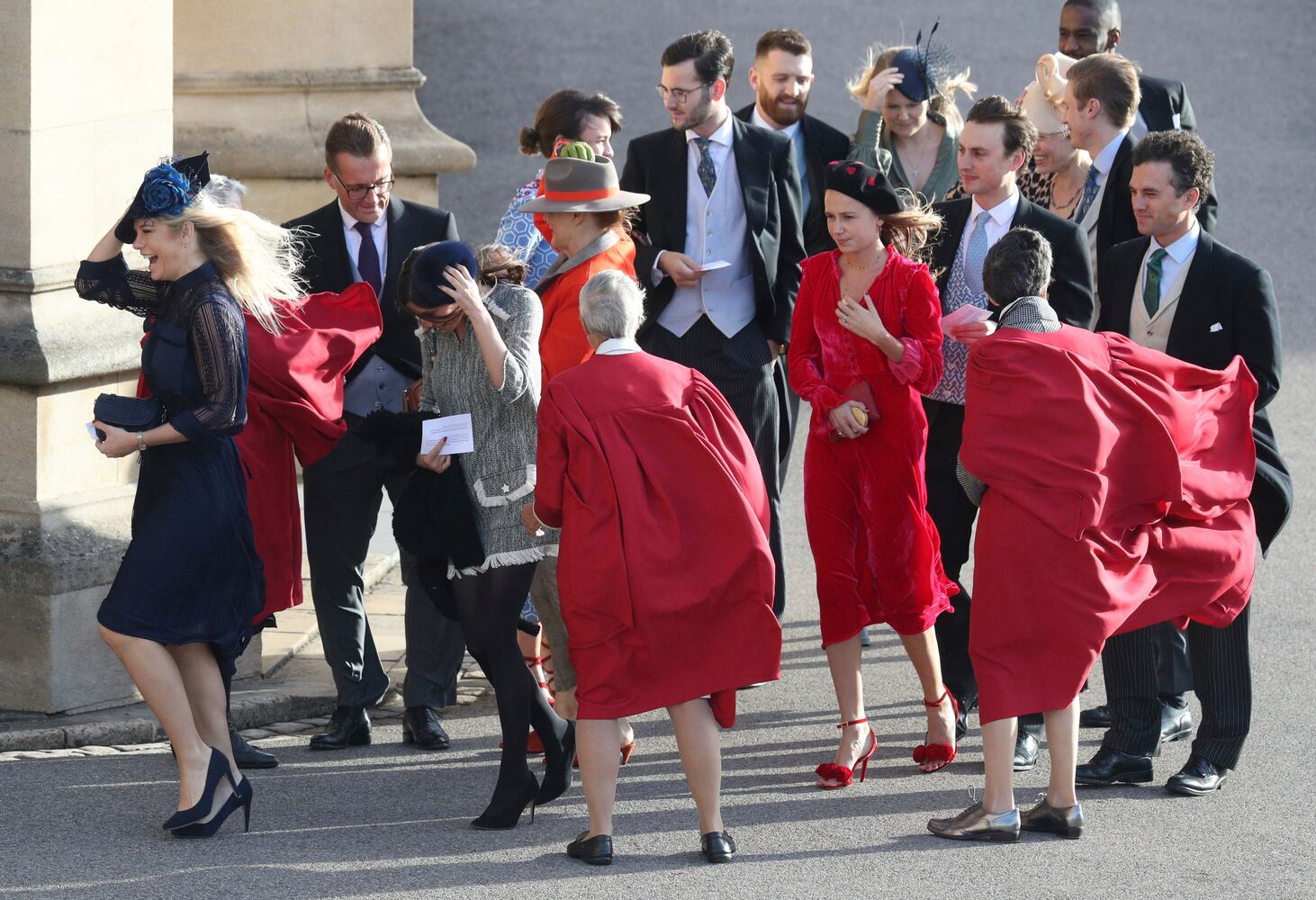 Photos: Princess Eugenie’s wedding guest arrivals