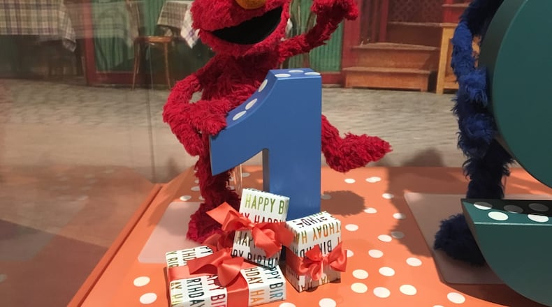 The ticklish Elmo turns 3.5 every year