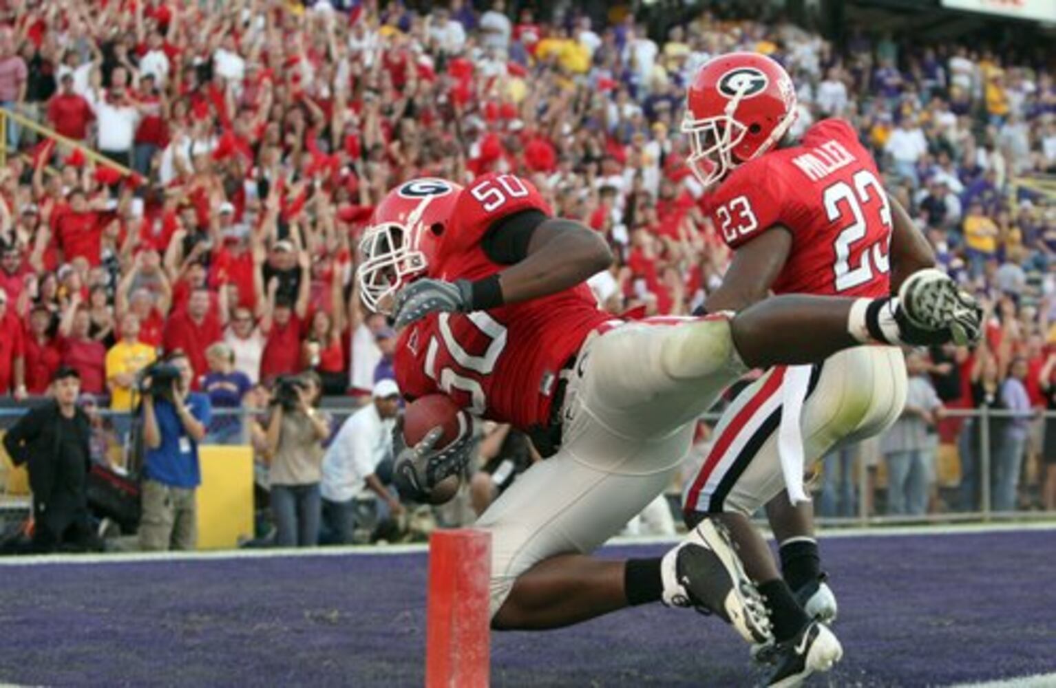 Georgia vs. LSU
