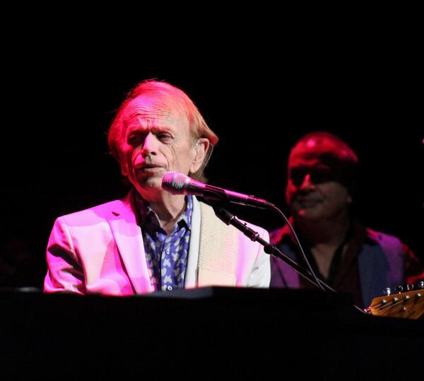 Al Jardine shared the stage with his longtime Beach Boys buddy. Photo: Melissa Ruggieri/AJC