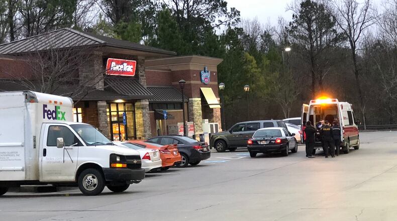 A car theft took place Friday afternoon in southern Cobb County.