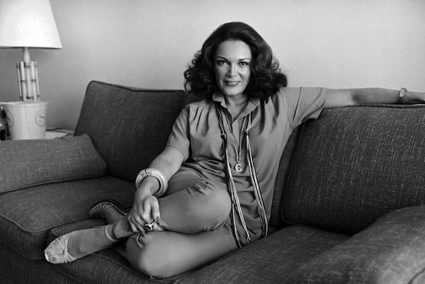 FILE - In this Nov. 27, 1978 file photo, singer Connie Francis poses for a portrait in Los Angeles. (AP Photo/Wally Fong, File)