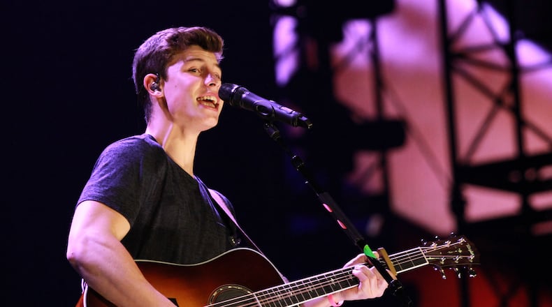 Shawn Mendes opened the evening of music. Photo: Robb D. Cohen/www.RobbsPhotos.com.