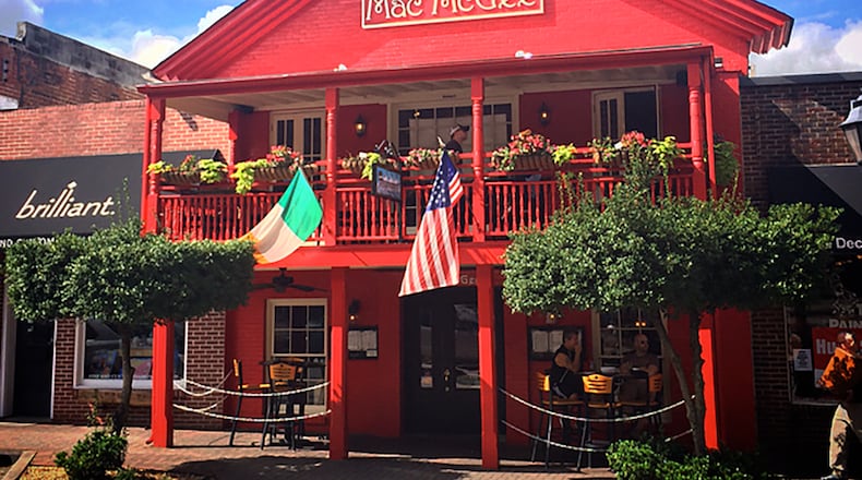 Mac McGee Irish Pub in downtown historic Roswell is hosting their 2nd Annual MacFestivus and 1/2k Road Race around Heart of Roswell Park in honor of St. Patrick's Day. Photo courtesy of Mac McGee Irish Pub.