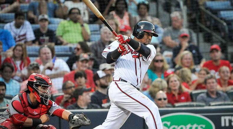 Erick Aybar is batting .316 in his past 13 games.