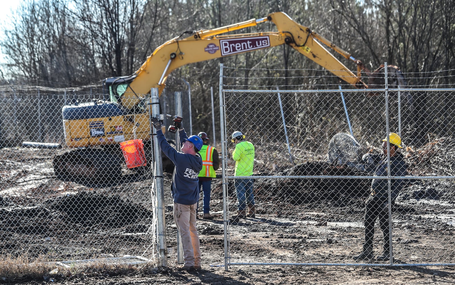 Atlanta police training center site Feb 6, 2023