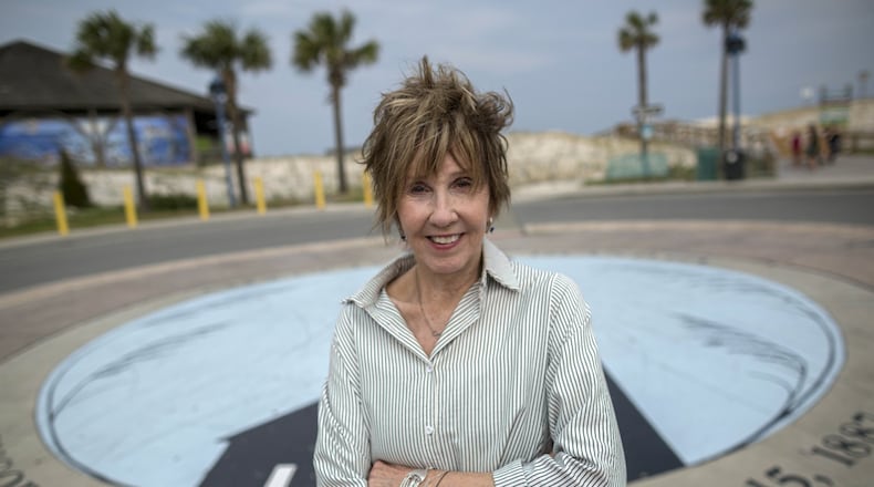 Tybee Island Mayor Shirley Sessions jad been in office only about four months when she had to deal with a global pandemic that was filling up her beaches with potential carriers. (AJC Photo/Stephen B. Morton)